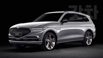 2024 Genesis GV90 rendering