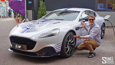 Aston Martin Rapide E Stuns In Monaco: Video