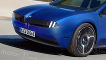 BMW Neue Klasse, render at Motor1.com