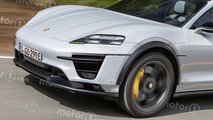 Porsche 7-seater electric SUV, the Motor1.com render