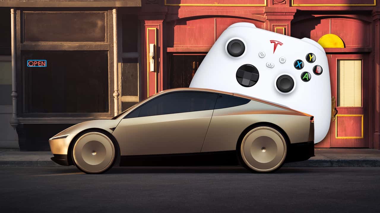 Tesla Cybercab Xbox Controller