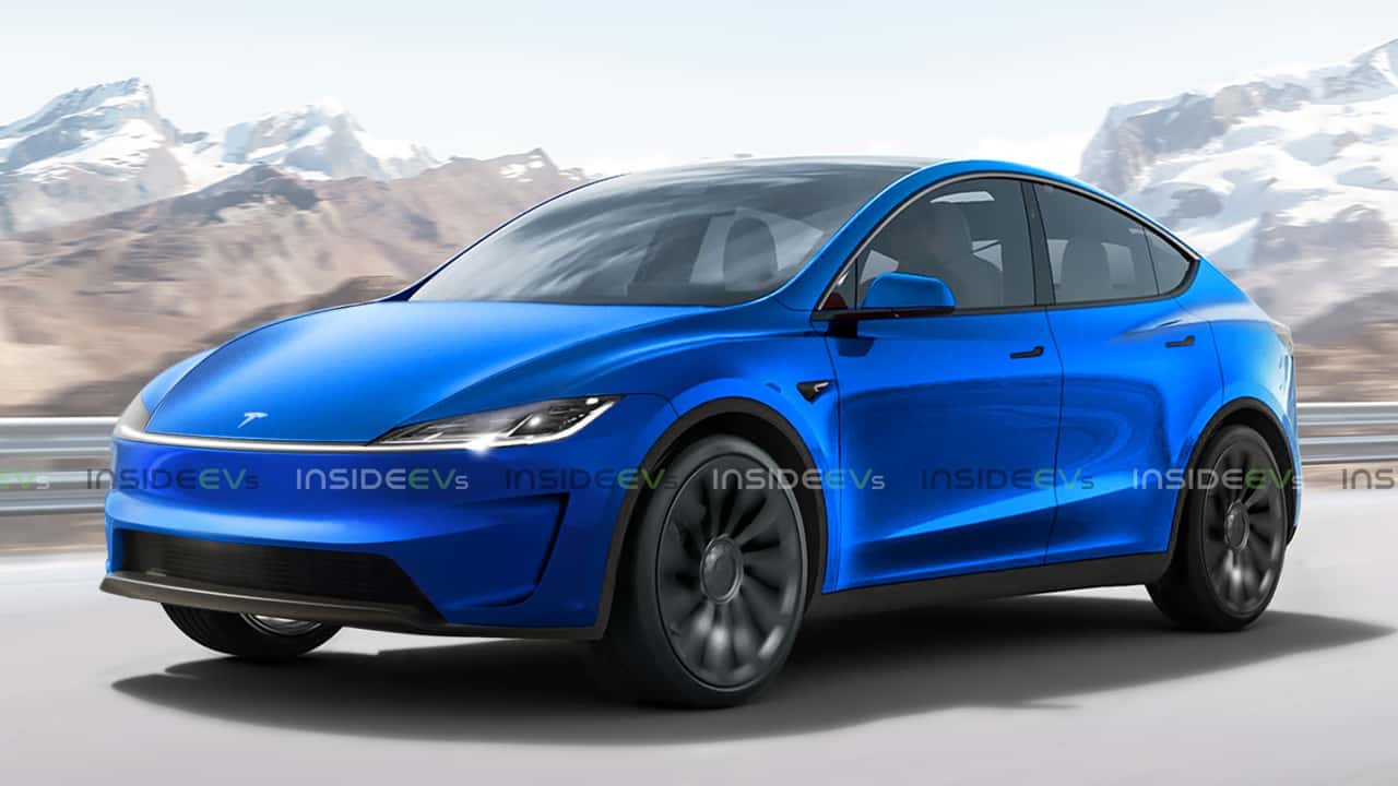 Tesla Model Y Juniper Render