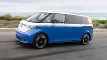 US-spec 2024 Volkswagen ID. Buzz LWB exterior driving shots