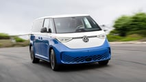 US-spec 2024 Volkswagen ID. Buzz LWB exterior driving shots