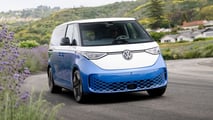 US-spec 2024 Volkswagen ID. Buzz LWB exterior driving shots