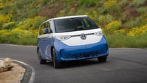 US-spec 2024 Volkswagen ID. Buzz LWB exterior driving shots