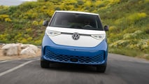 US-spec 2024 Volkswagen ID. Buzz LWB exterior driving shots