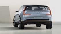 Volvo Concept Recharge Rear View